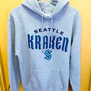 Seattle Kraken Hockey Hoodie, Champion brand Sweatshirt 🥅🏒